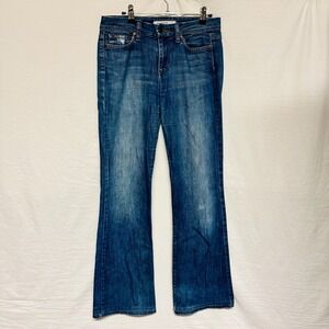 Joe's Jeans Women's Size 27 Muse Fit Bootcut Dark Wash Blue Denim‎ 32x29.5